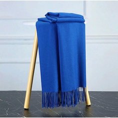 Палантин Cashmere для женщин,180х75 см, синий