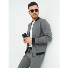 Костюм спортивный Klife, размер 54, серая елка