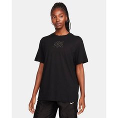 Футболка спортивная NIKE MONOGRAM SS BF, размер S, черный