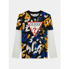 Футболка GUESS, размер 122, разноцветный