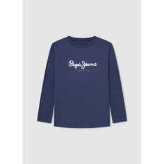 Лонгслив Pepe Jeans, размер 14 лет, синий