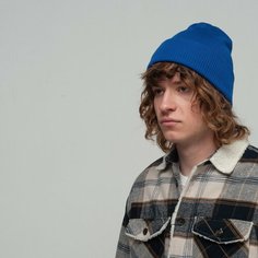 Шапка бини Check Ya Head 1545 для мужчин и женщин, размер OneSize, василек