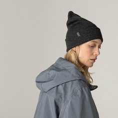 Шапка бини Check Ya Head 1545 для мужчин и женщин, размер OneSize, графит