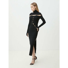 Платье Versace Jeans Couture, размер XS, черный