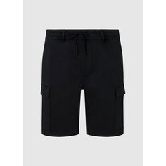 Шорты Pepe Jeans, размер 31, черный