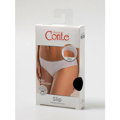 Трусы Conte elegant Basic Cotton LB 2002 slip, размер 42=XS, о/б 90 см, Black=Черный