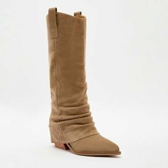 Сапоги TENDANCE, размер 37, бежевый