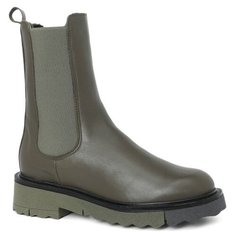 Ботинки челси J.J. Delacroix, размер 40, темно-зеленый