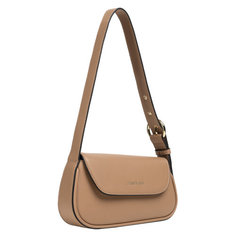 Сумка багет Cerruti 1881, фактура матовая, beige
