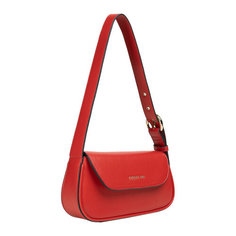 Сумка багет Cerruti 1881, фактура матовая, rosso