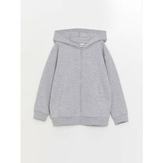 Толстовка LC Waikiki, размер 5-6 лет, grey melange
