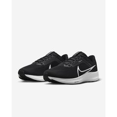 Кроссовки NIKE Air Zoom Pegasus 40, размер 42 EU - 8,5 US (26,5 см), бежевый, черный, белый, мультиколор, бесцветный, серый, серебряный, коричневый