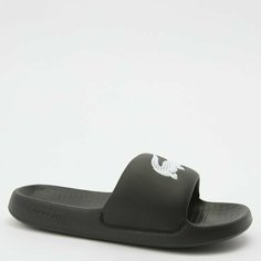 Шлепанцы LACOSTE, размер 46, черный