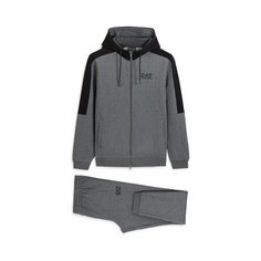 Костюм спортивный EA7 EMPORIO ARMANI, размер S, серый