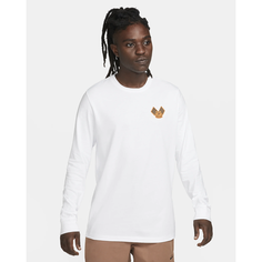 Лонгслив спортивный NIKE NSW TEE LS , размер L, , белый