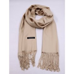 Шарф Cashmere для женщин,180х70 см, универсальный, бежевый