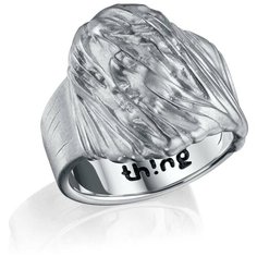 Кольцо Thing Jewelry, размер 16.5, серебряный