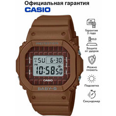 Наручные часы CASIO Baby-G, коричневый