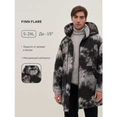 Пальто FINN FLARE Пуховик, размер XL, темно-серый