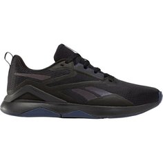 Кроссовки Reebok Nanoflex TR 2, полнота F, размер 10,5 US, черный/серый/синий