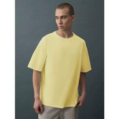 Футболка Ticle, размер 46, белый, желтый