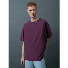 Футболка Ticle, размер 46, темно-фиолетовый