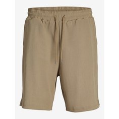 Шорты Jack & Jones, размер M, коричневый