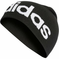 Шапка бини adidas Daily Beanie для мужчин, размер OSFW, черный/белый