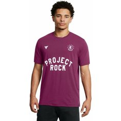 Футболка спортивная Under Armour Ua Pjt Rck Ss Boh, размер S, фиолетовый