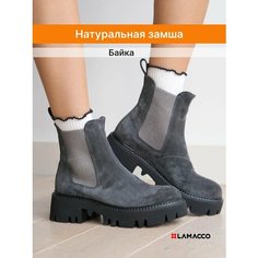 Ботинки челси LAMACCO Бестселлер, размер 41, черный, серый