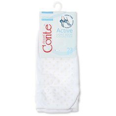 Носки Conte elegant, размер 25, белый