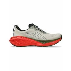 Кроссовки ASICS NOVABLAST 4 TR, полнота F, размер 8,5 US, красный/серый