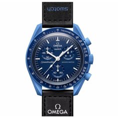 Наручные часы swatch, синий