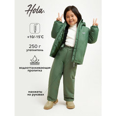 Куртка Hola, размер 122, зелeный