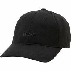 Бейсболка Levis Headline Logo Flexfit Cap для мужчин, размер OS, черный Levis®