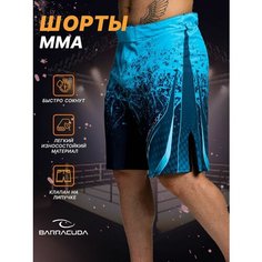 Бермуды Barracuda, размер M, бирюзовый, синий