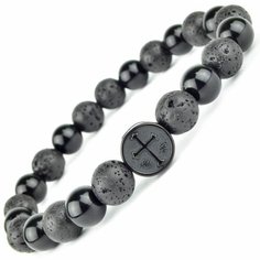 Славянский оберег, браслет, 1 шт., размер 20.5 см, black Bijou Store