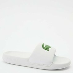 Шлепанцы LACOSTE, размер 39.5, белый