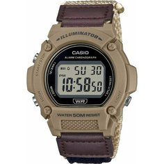 Наручные часы CASIO, коричневый, бежевый