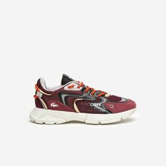 Кроссовки LACOSTE, размер T95, бордовый
