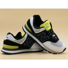 Кроссовки New Balance 574 Rugged, полнота D, размер 9 US / 42.5 EUR, мультиколор, черный