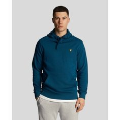 Худи Lyle & Scott Pullover Hoodie, размер L, , мультиколор, синий, желтый