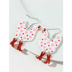Серьги Bag & You, белый