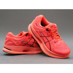 Кроссовки ASICS METARIDE, полнота D, размер 8.5 US / 40 EUR, красный, розовый