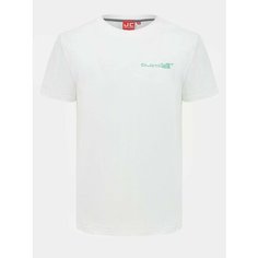 Футболка JUST CLOTHES, размер 52, белый