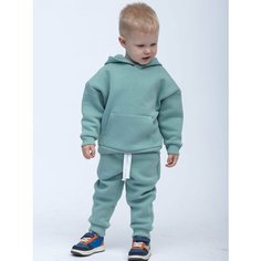 Костюм спортивный KIDDY CHIC, размер 104, мятный