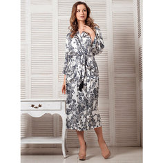 Халат MIA-AMORE, размер 2XL/3XL, белый, белый