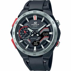 Наручные часы CASIO, серебряный, черный, красный