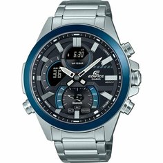 Наручные часы CASIO, черный, серебряный, синий