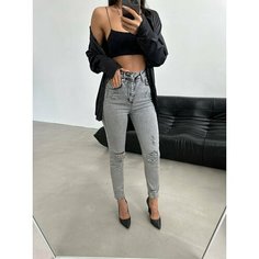 Джинсы Ponza, размер 36, серый